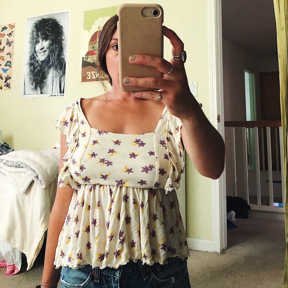 URBAN FLORAL TOP
